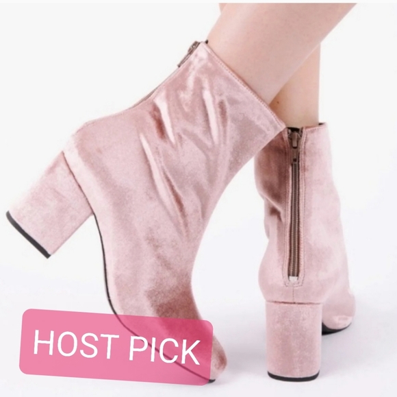 Free People Shoes - FREE PEOPLE Cecile Velvet Booties